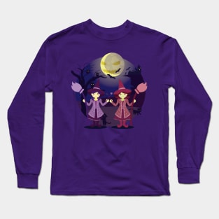 Halloween Little Witches Long Sleeve T-Shirt